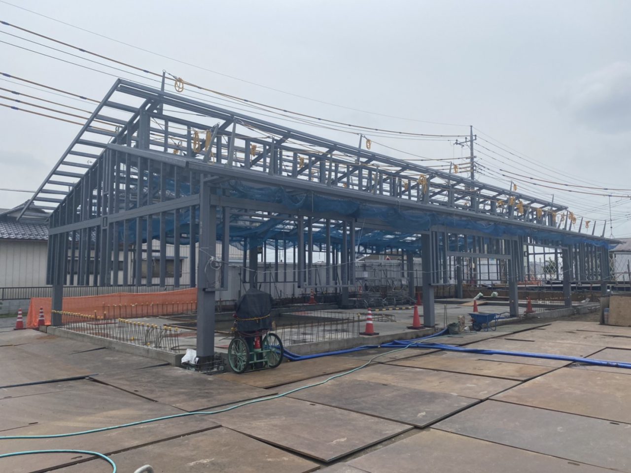 社福）共愛会須影保育園食堂棟建設工事及び須影保育園本園舎改修工事 - タカハシ建鉄